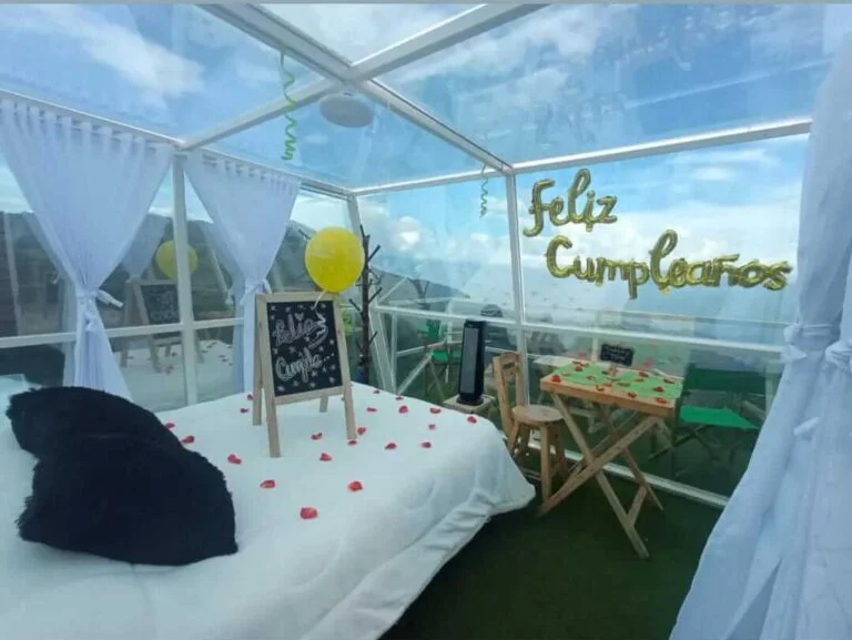 El vestíbulo del hotel es un lugar acogedor y relajante para que los huéspedes se registren y se relajen. Los grandes ventanales permiten que entre mucha luz natural, creando un ambiente cálido y acogedor.